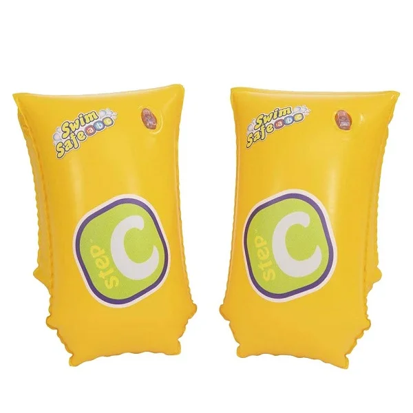 Bestway Swim Safe Armbands Step C, Age 5-12, Yellow - 32110