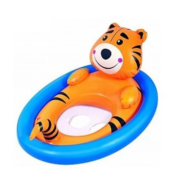 Bestway Children Tiger Shape Water Float, 81cm x 56cm - 34058-01