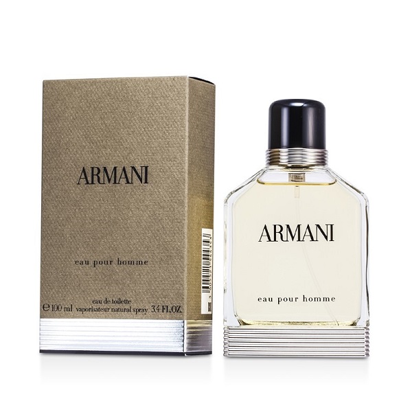 Giorgio Armani Eau Pour Homme, Eau de Toilette for Men - 100ml