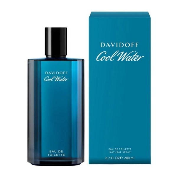 Davidoff Cool Water, Eau de Toilette for Men - 200ml