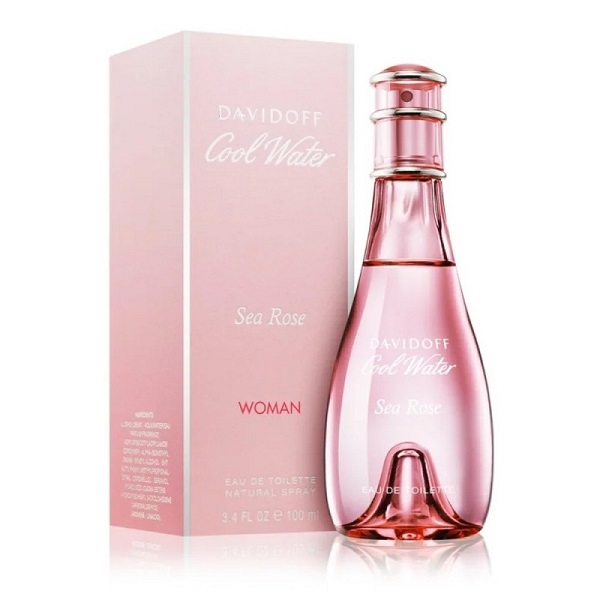 Davidoff Cool Water Woman Sea Rose, Eau De Toilette for Women - 100ml