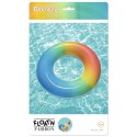 Bestway Rainbow Swim Ring 91cm - Blueyellow - 36126-BY