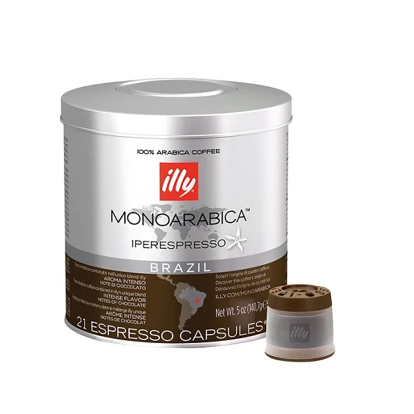 illy IperEspresso Brazil Coffee, 21 Capsules - 3943