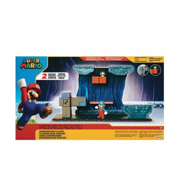 Nintendo Super Mario Underground 2.5-Inch Playset - 40427-T