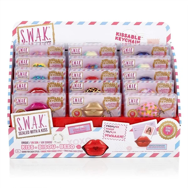 WowWee S.W.A.K. Kissable Keychain, Assorted - 4110-T