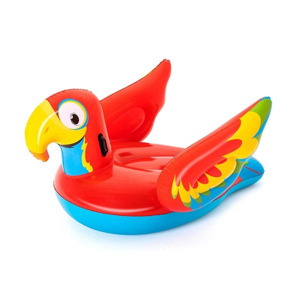 Bestway Peppy Parrot-Shaped Inflatable Ride-On Float, 2m x 1.55m x 1.09m - 41127