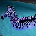 BESTWAY Lights 'n Stripes Zebra Float, 2.54 m x 1.42 m - 41406