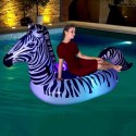 BESTWAY Lights 'n Stripes Zebra Float, 2.54 m x 1.42 m - 41406
