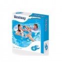 BESTWAY Inflatable Double Ring Lounge Float, 1.88 m x 1.17 m - 43009