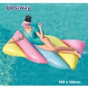 Bestway Giant Inflatable Candy Lounge, 1.90m x 1.05m - 43187