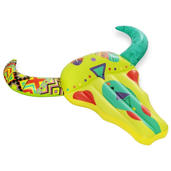 Bestway Bohemian Buffalo Pool Float, 2.57m x 2.39m - 43401