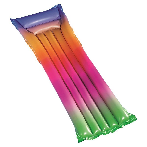 BESTWAY Rainbow Float Pool Mat, 1.83m x 69cm - 44041