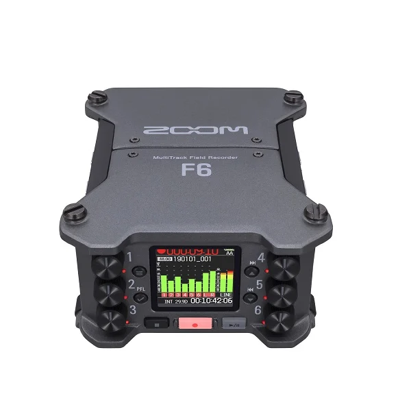 Zoom F6 6-input/14-track Multitrack Field Recorder