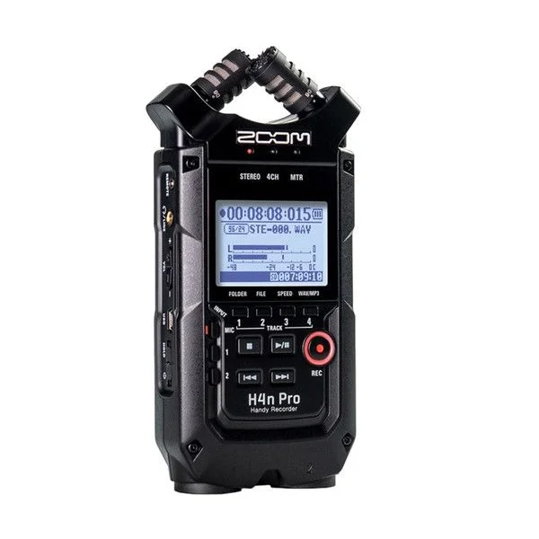 Zoom H4NPRO 4-Input / 4-Track Portable Handy Recorder with Onboard X/Y Mic Capsule