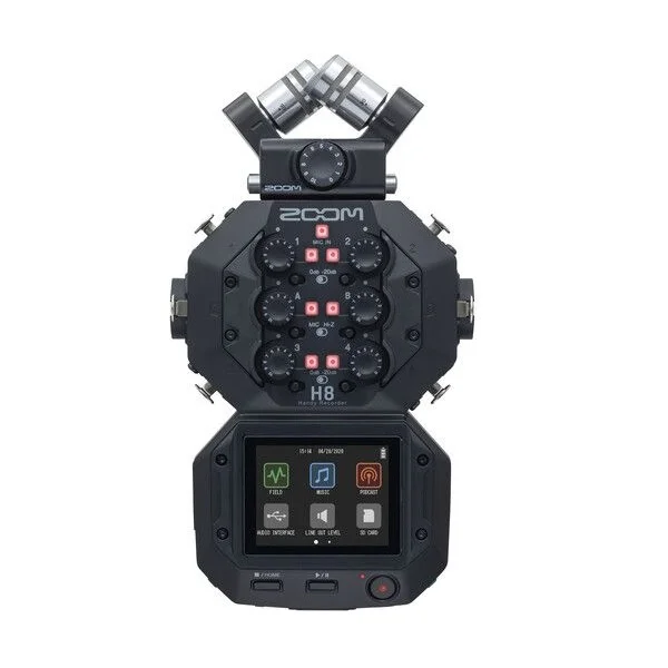 Zoom H8 8-Input / 12-Track Portable Handy Recorder