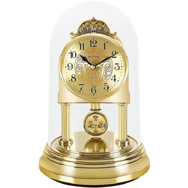 Rhythm Contemporary Motion Pendulum Table Clock - 4RP777WR18