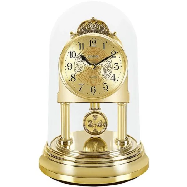 Rhythm Contemporary Motion Pendulum Table Clock - 4SG888WR18