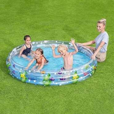 BESTWAY Deep Dive 3-Ring Play Pool, 1.83m x 33cm - 51005