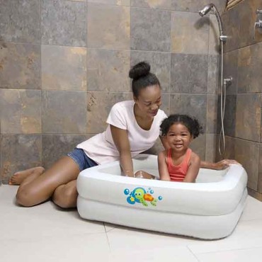 BESTWAY Scrub-A-Dub Baby Tub, 86cm x 86cm x 25cm - 51116 BESTWAY Scrub-A-Dub Baby Tub, 86cm x 86cm x 25cm - 51116