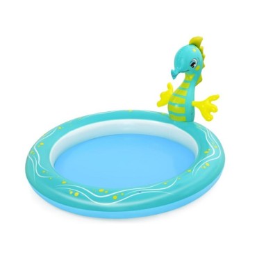 Bestway Seahorse Sprinkler Pool 1.88m x 1.60m x 86cm - 53114 Bestway Seahorse Sprinkler Pool 1.88m x 1.60m x 86cm - 53114