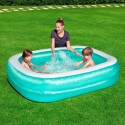 BESTWAY Rectangular Family Pool, 2.01 m x 1.50 m x 51 cm, Blue - 54005
