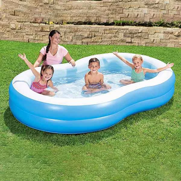 Bestway The Big Lagoon Family Pool, 2.62m x 1.57m x 46cm - 54117
