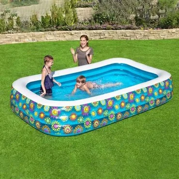 Bestway Happy Flora Kids Pool, 3.05m x 1.83m x 56cm - 54121 Bestway Happy Flora Kids Pool, 3.05m x 1.83m x 56cm - 54121
