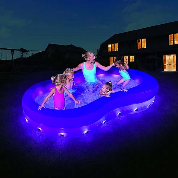 BESTWAY Color Wave Pool, 2.80m x 1.57m x 46cm   - 54135