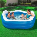 BESTWAY Family Fun Pool, 2.13 m x 2.06 m x 69 cm - 54153