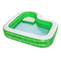 BESTWAY Tropical Paradise Family Pool, 2.31 m x 2.31 m x 51 cm - 54336