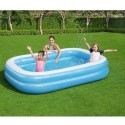 Bestway Rectangular Pool, Blue - 2.01m x 1.50m x 51cm - 54346