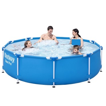 Bestway Steel Pro Round Framed Pool 3.05m x 0.76m - 56677 Bestway Steel Pro Round Framed Pool 3.05m x 0.76m - 56677
