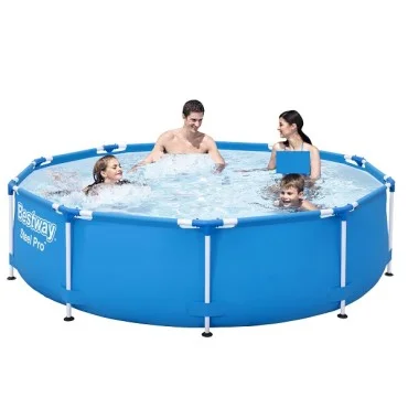 Bestway Steel Pro Round Framed Pool 3.05m x 76cm - 56677 Bestway Steel Pro Round Framed Pool 3.05m x 76cm - 56677