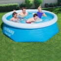BESTWAY Fast Set Pool Water Capacity 2300L, 2.44m x 0.66m - 57265