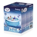 BESTWAY Fast Set Pool Water Capacity 2300L, 2.44m x 0.66m - 57265