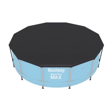Bestway Flowclear Round Pool Cover, 3.66 m - 58037 Bestway Flowclear Round Pool Cover, 3.66 m - 58037