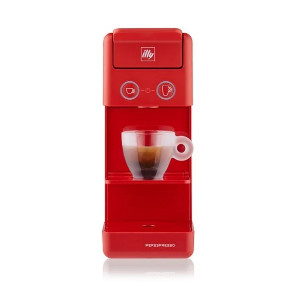 illy Espresso & Coffee Maker Y3.3, Red - 60376