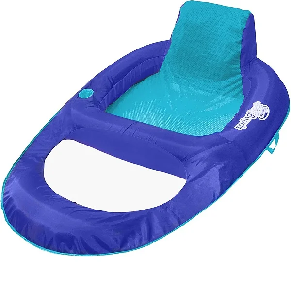 SwimWays Spring Float Recliner Assortment 139.7m x 96.5cm x 42.9cm - 6038047-T