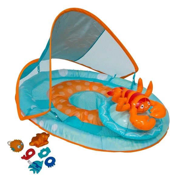 Swimways Baby Spring Float with Canopy Assortment - 6038626-T