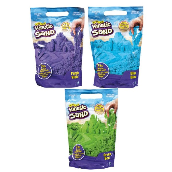 Kinetic Sand Colour Sand 2Lbs Bag, Assorted - 6046035-T
