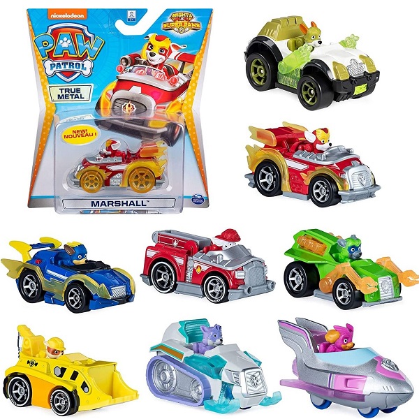 Paw Patrol Super Paws True Metal Vehicle, Assorted - 6053257-T