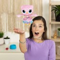 Owleez Baby Owl Flying Interactive Toy with Lights and Sounds, Pink - 6053359-T