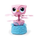 Owleez Baby Owl Flying Interactive Toy with Lights and Sounds, Pink - 6053359-T