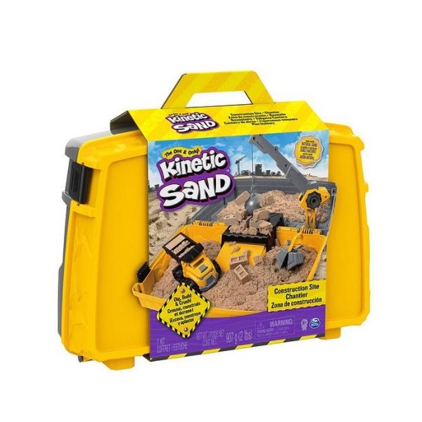 Kinetic Sand Construction Folding Sandbox 2lbs - 6055877-T