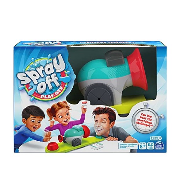 Spray Off Play Off, Water Splashing Game - 6056959-T
