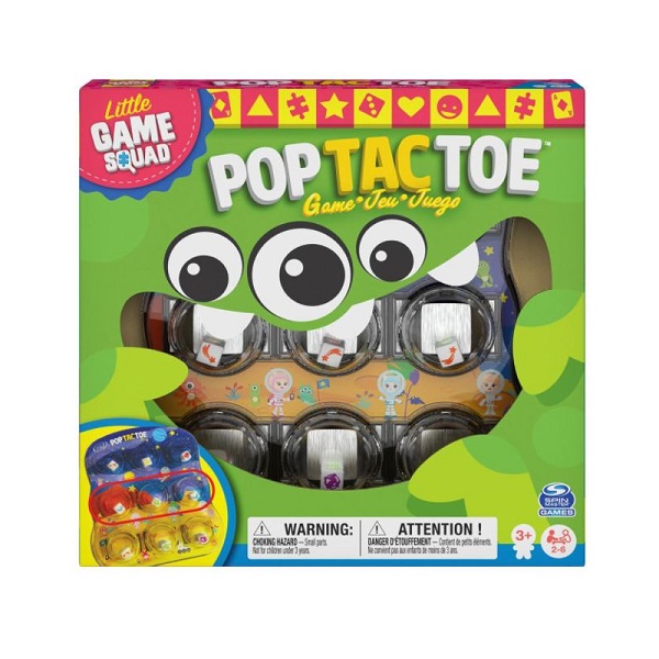 Little Game Squad Pop Tac Toe Board Game - 6059452-T