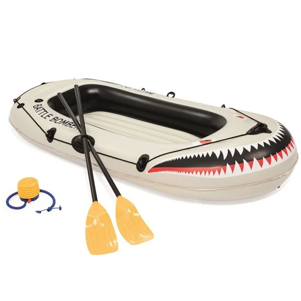 Bestway Battle Bomber Raft, Beige 1.96m x 1.14m - 61108