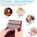 Kalimba 17 Key Mbira Thumb Piano, Brown – KL-2-BR