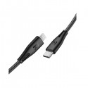 RAVPower Type-C to Lightning Cable Nylon 2m, Black - RP-CB1005BLK