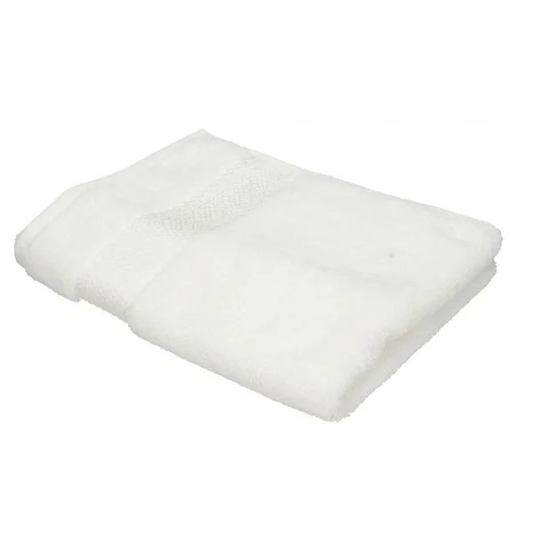 Fieldcrest Arabesque Towel 41x66cm, White - CH01074-WHT